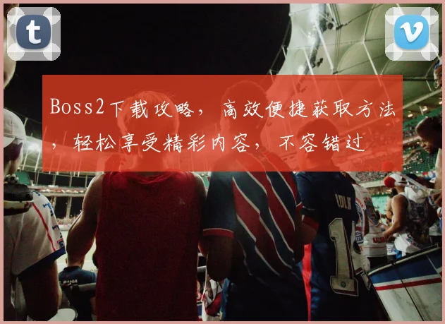 Boss2下载攻略，高效便捷获取方法，轻松享受精彩内容，不容错过